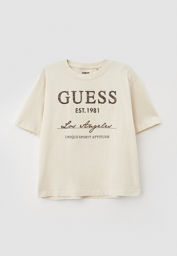 

Футболка Guess, Бежевый