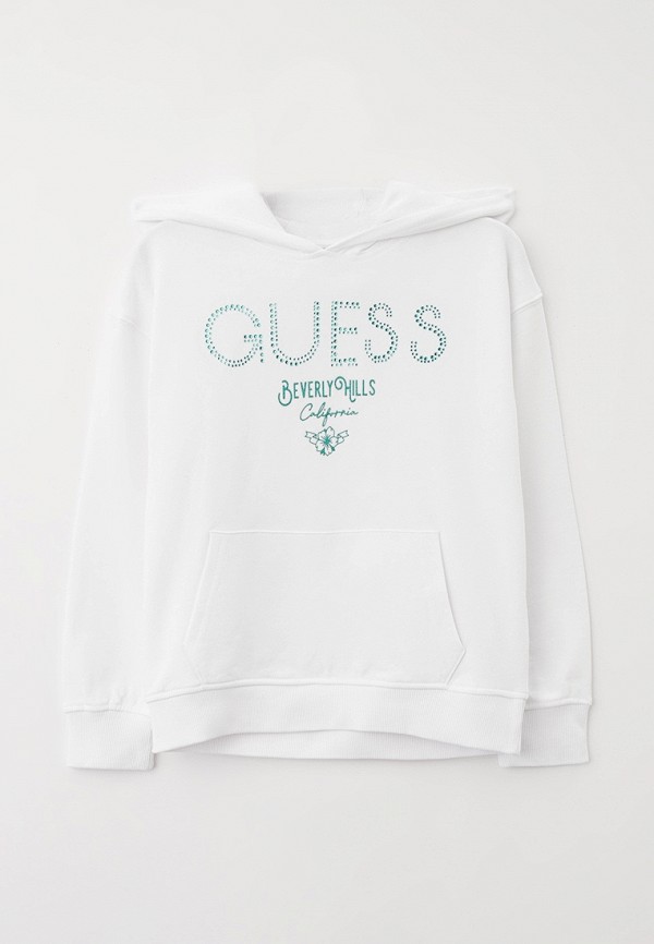 Худи Guess белого цвета