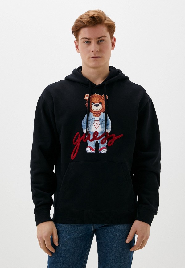 

Худи Guess, Черный, Collab Guess x Banksy