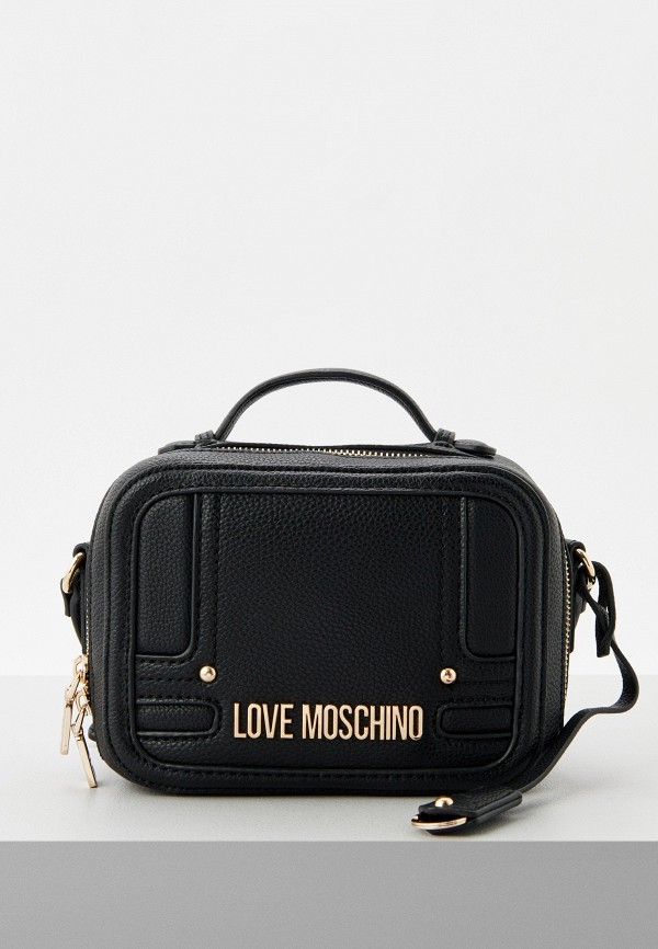 

Сумка и брелок Love Moschino, Черный