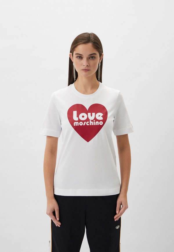 

Футболка Love Moschino, Белый