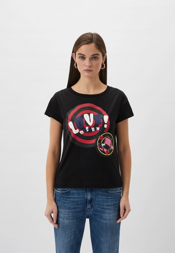 

Футболка Love Moschino, Черный