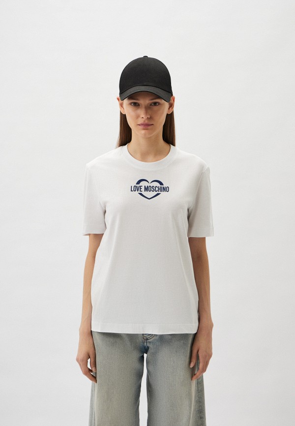 

Футболка Love Moschino, Белый
