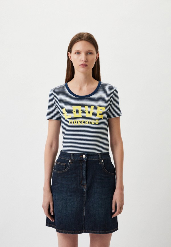 

Футболка Love Moschino, Синий