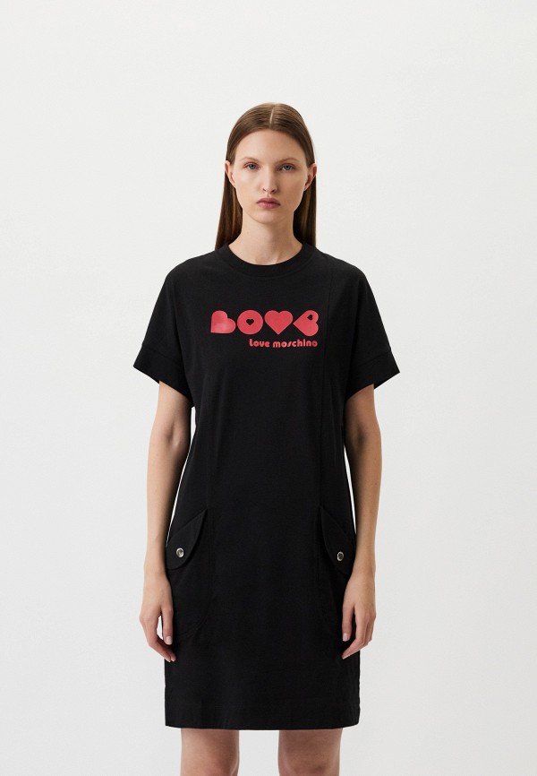 

Платье Love Moschino, Черный