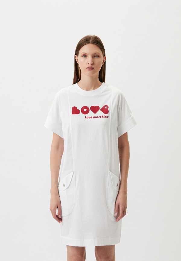 

Платье Love Moschino, Белый