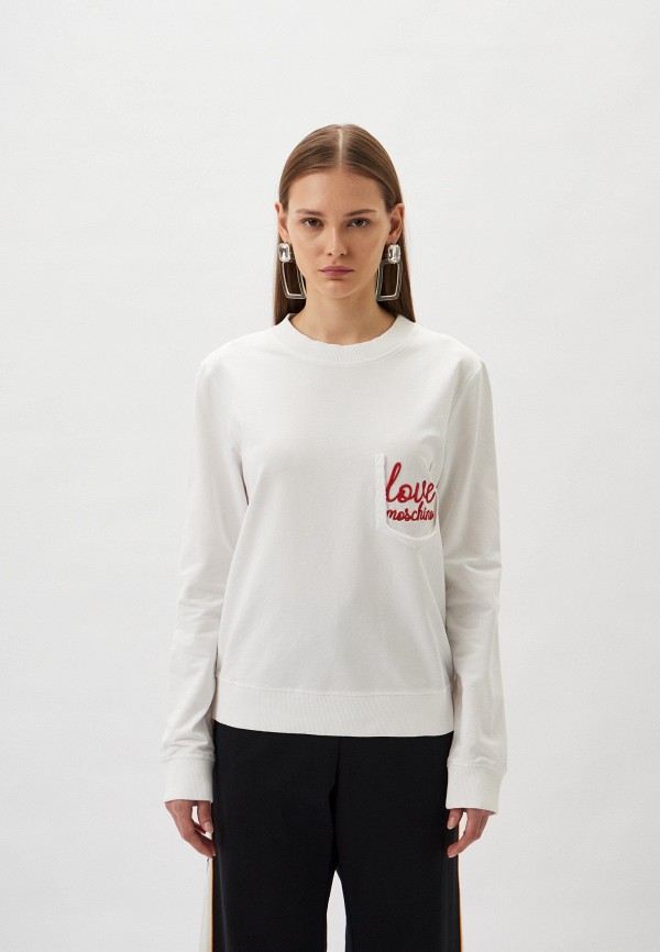 

Свитшот Love Moschino, Белый