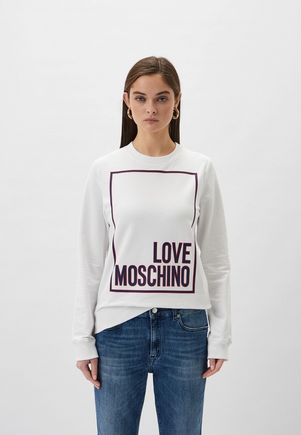 

Свитшот Love Moschino, Белый