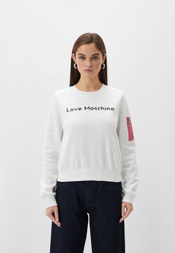 

Свитшот Love Moschino, Белый
