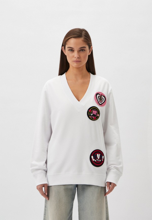 

Свитшот Love Moschino, Белый