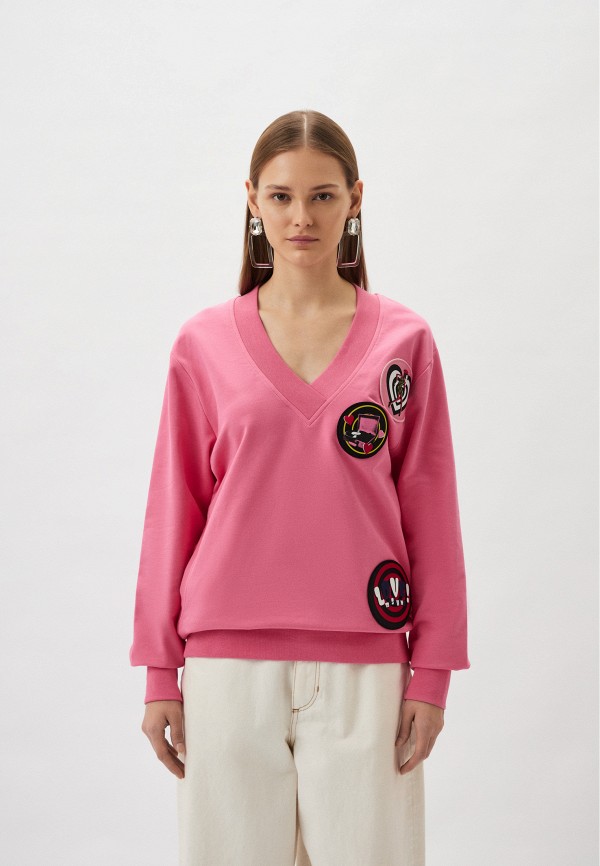 

Свитшот Love Moschino, Розовый