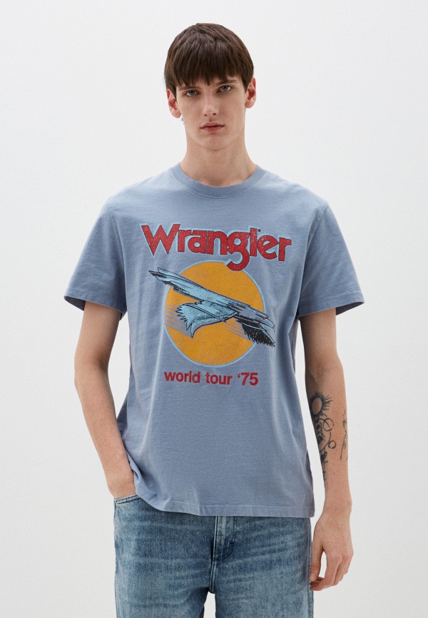 

Футболка Wrangler, Голубой