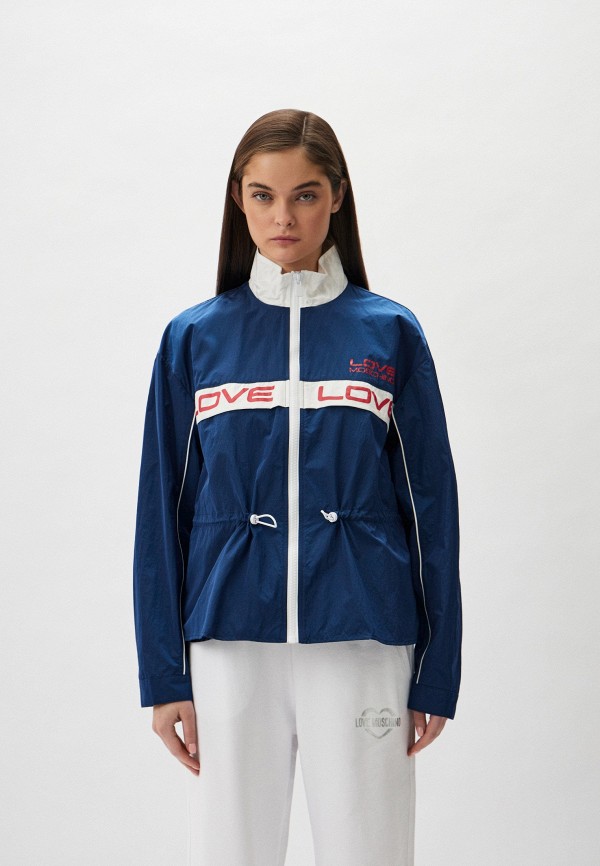 

Ветровка Love Moschino, Синий
