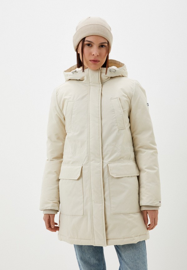 

Пуховик Tommy Jeans, Бежевый