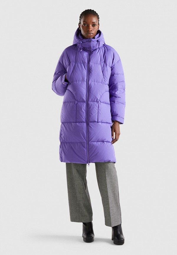 

Пуховик United Colors of Benetton, Фиолетовый