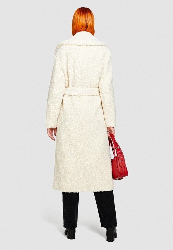 фото Пальто меховое sisley