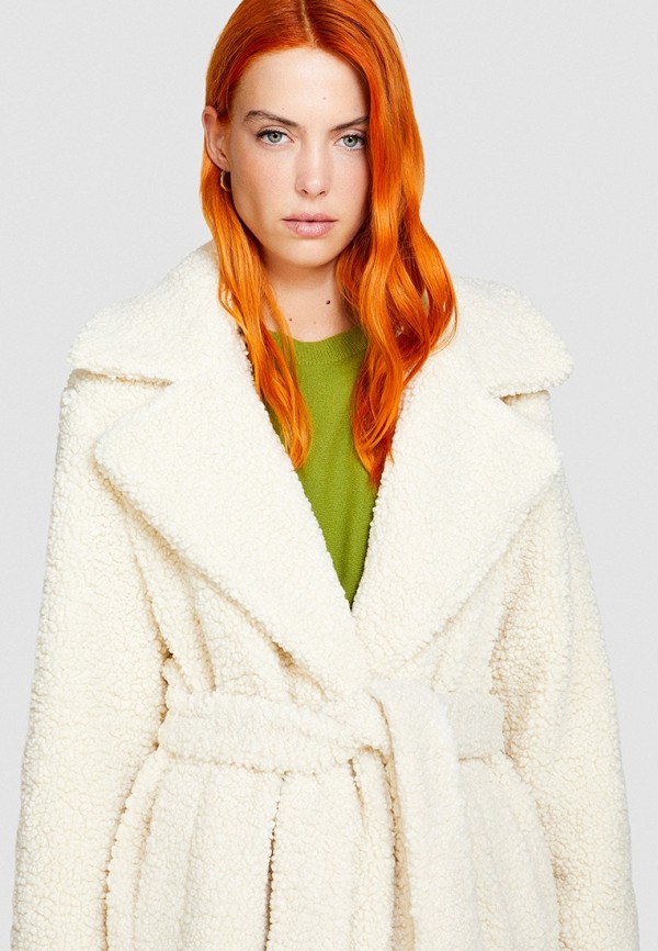 фото Пальто меховое sisley