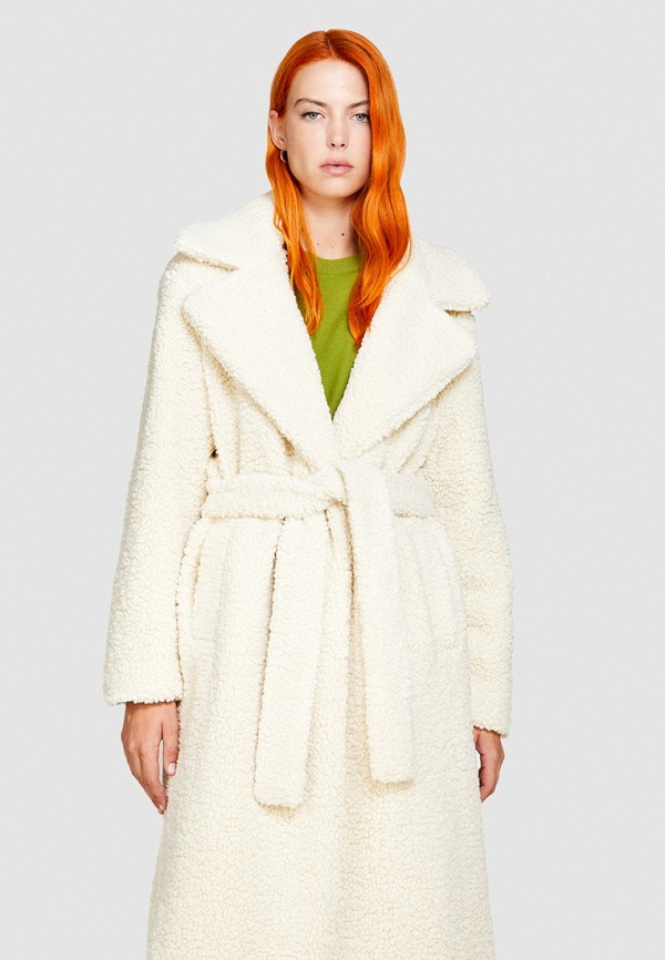 фото Пальто меховое sisley