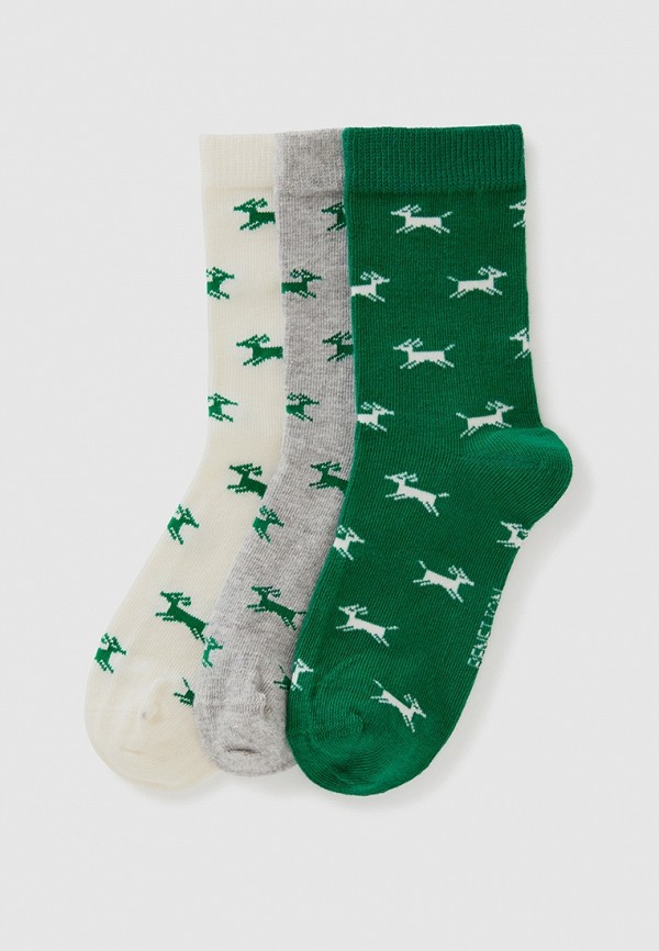 

Носки 3 пары United Colors of Benetton, Разноцветный