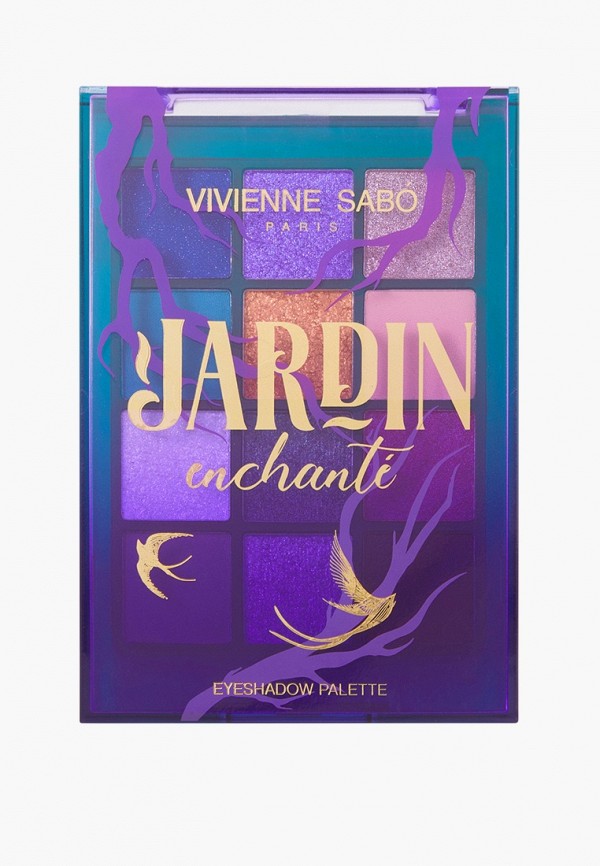 

Палетка теней для век Vivienne Sabo, Разноцветный, Jardin Enchante, тон 01