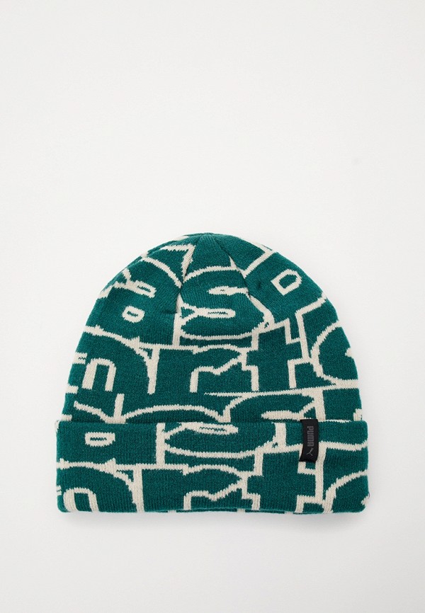 

Шапка PUMA, Зеленый, PUMA TEAM BEANIE