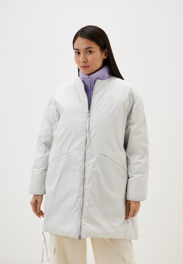 

Куртка утепленная PUMA, Белый, YONA PRIMALOFT Puffer Jacket Sedate Gray