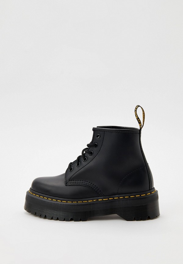 

Ботинки Dr. Martens, Черный, 101 Quad Black Smooth