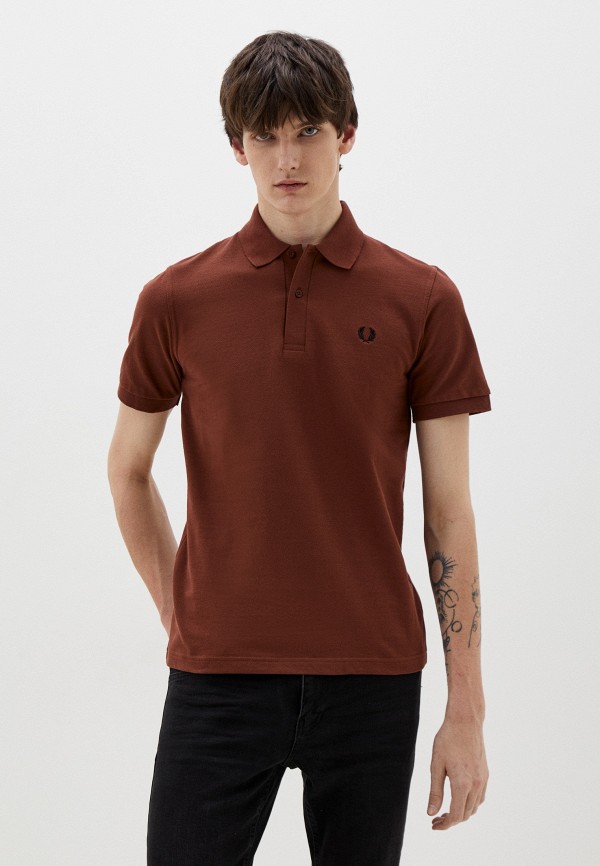 

Поло Fred Perry, Коричневый, THE ORIGINAL