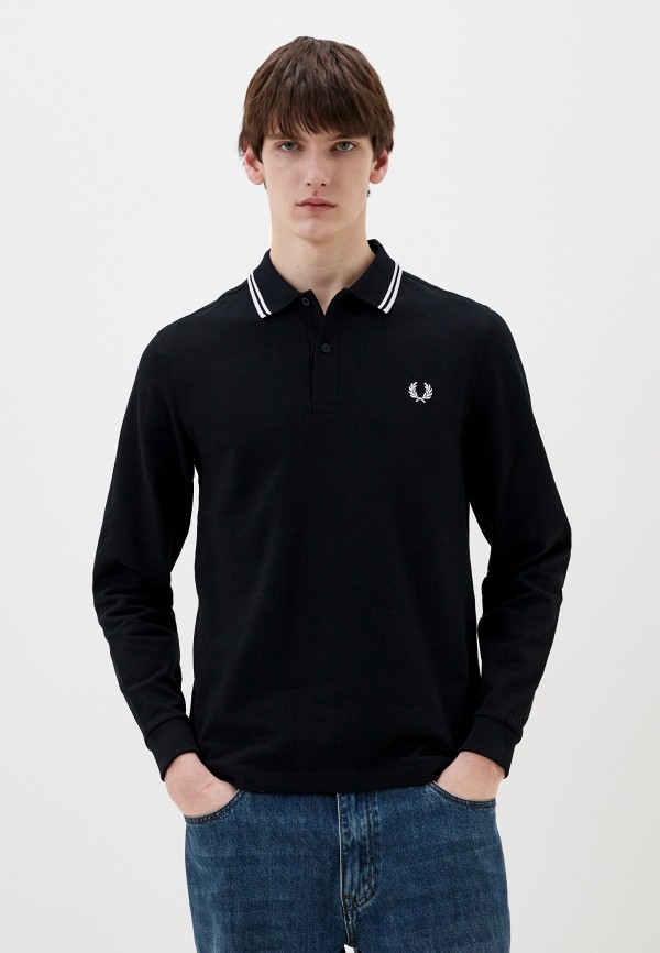 

Поло Fred Perry, Черный, RAVE GRAPHIC