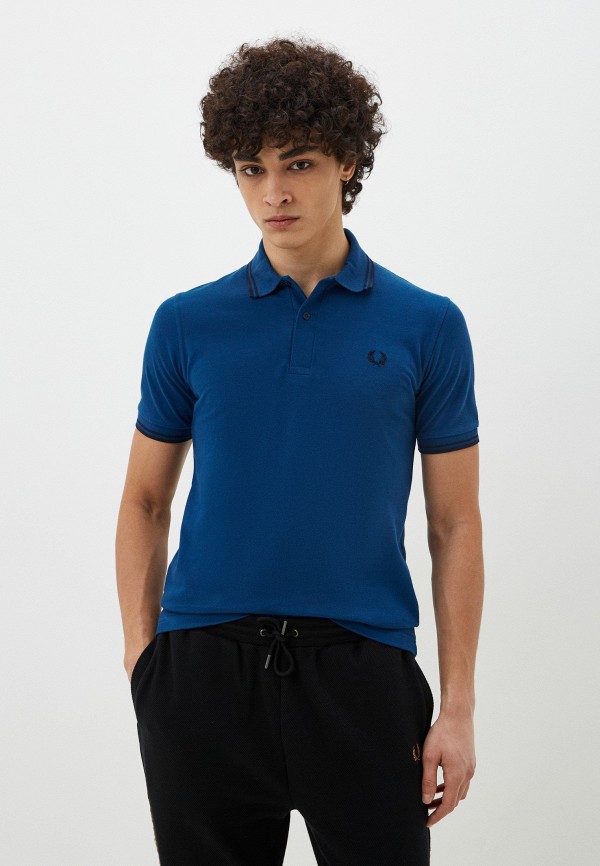 

Поло Fred Perry, Синий