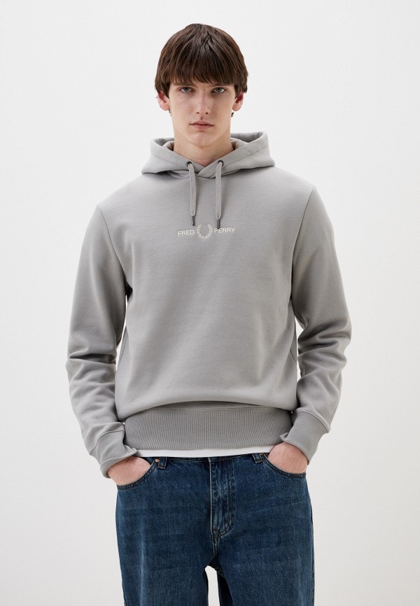 

Худи Fred Perry, Серый