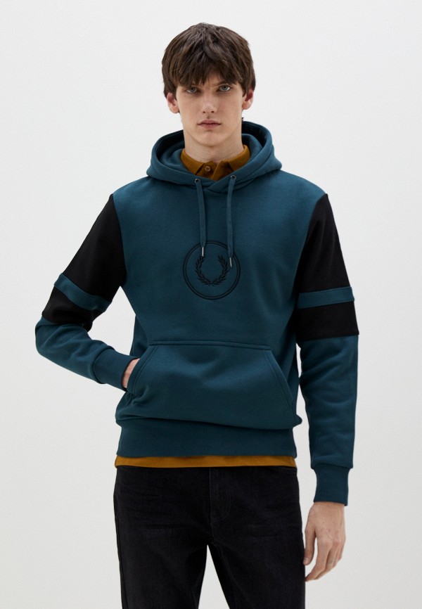 

Худи Fred Perry, Бирюзовый