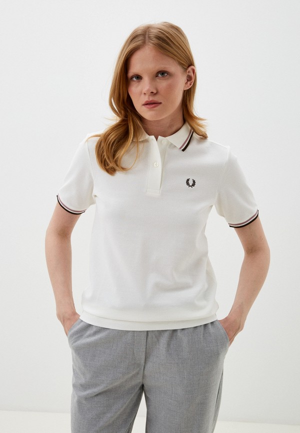 Поло Fred Perry белого цвета