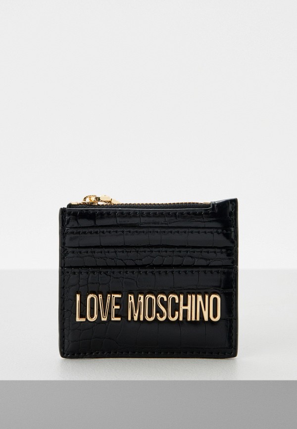 Кредитница Love Moschino черного цвета