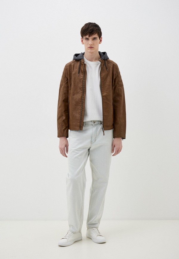 фото Куртка кожаная springfield