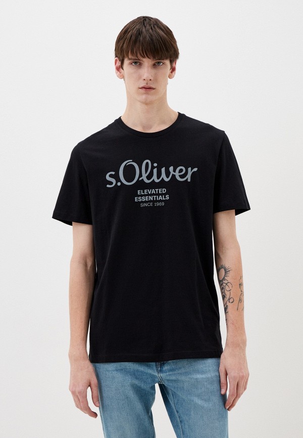 

Футболка s.Oliver, Черный