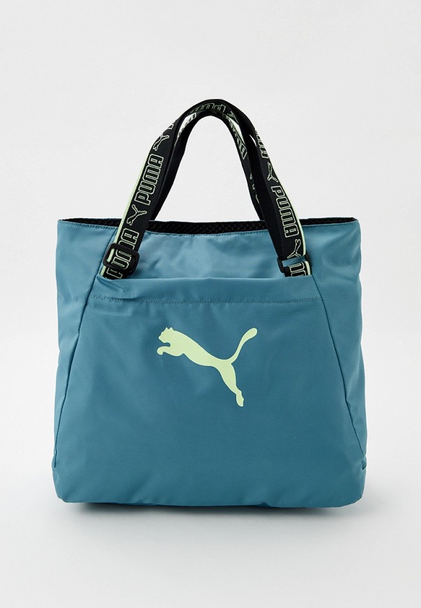

Сумка спортивная PUMA, Бирюзовый, AT ESS Tote Bag Bold Blue