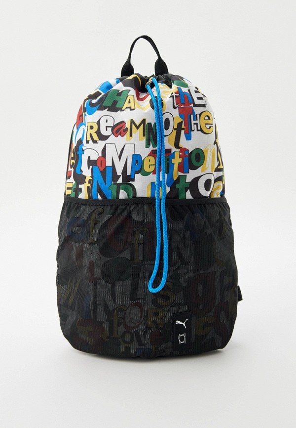 

Рюкзак PUMA, Разноцветный, Basketball Gym Sac PUMA Black-Trash Talk