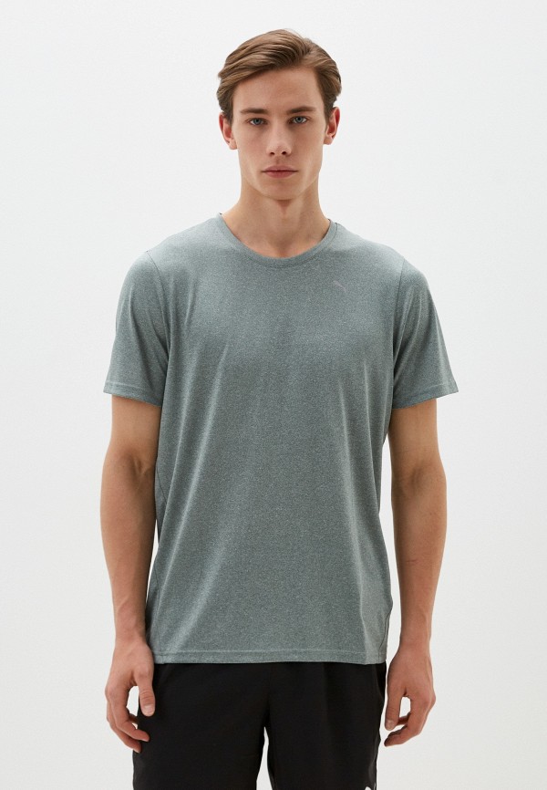

Футболка спортивная PUMA, Зеленый, PERFORMANCE HEATHER TEE M Eucalyptus Hea