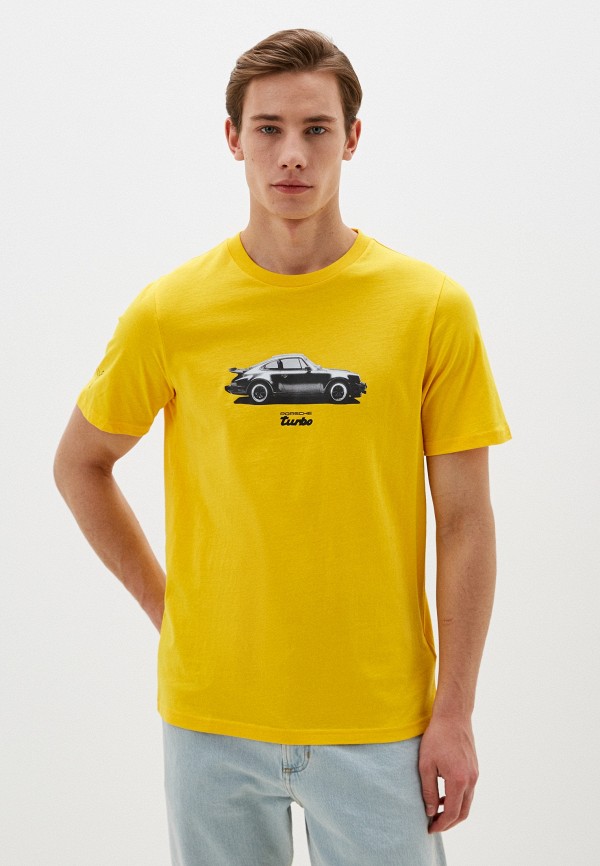 Футболка PUMA PL Graphic Tee Sport Yellow