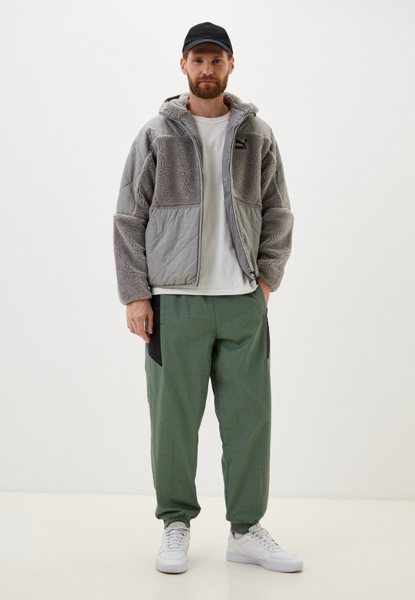 

Брюки спортивные PUMA, Зеленый, PL Garage Crew Pants Eucalyptus