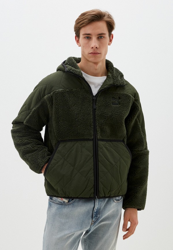 

Куртка утепленная PUMA, Хаки, Classics Utility Jacket Myrtle