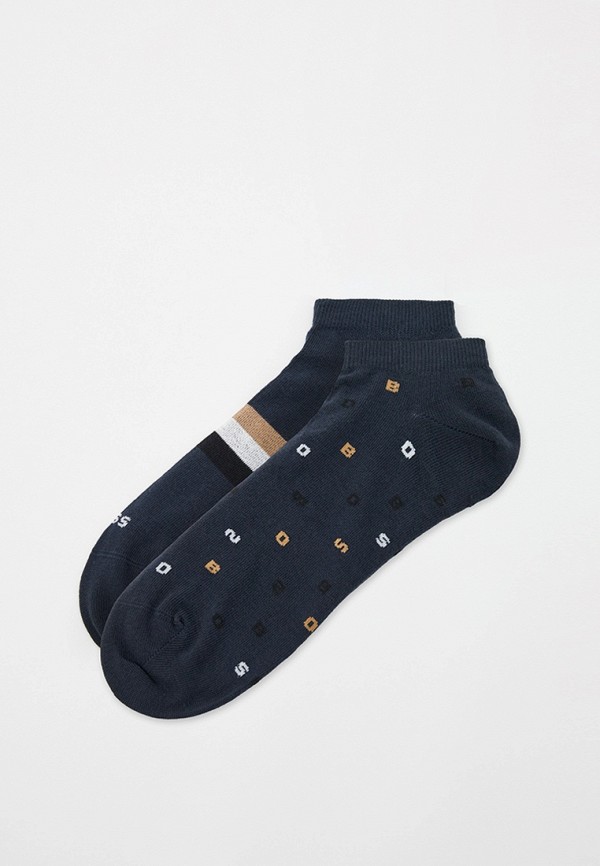 

Носки 2 пары Boss, Синий, 2P AS Letters CC