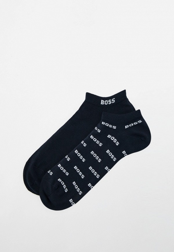 

Носки 2 пары Boss, Синий, 2P AS Allover Col CC