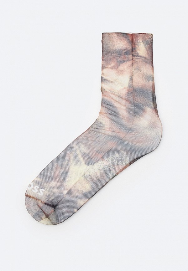 

Носки Boss, Коричневый, QS PRINTED SOCK PA W