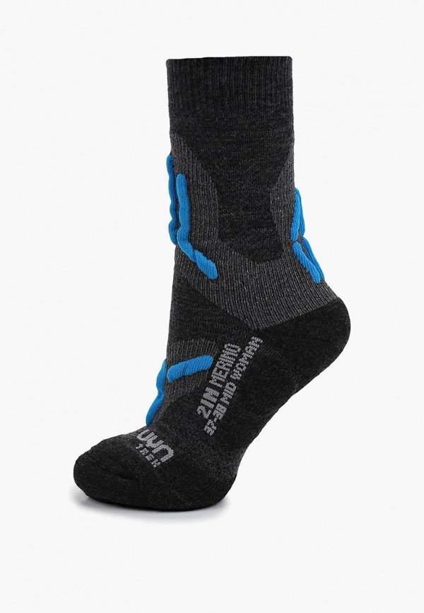 

Термоноски UYN, Серый, UYN WOMAN TREKKING 2IN MERINO MID SOCKS