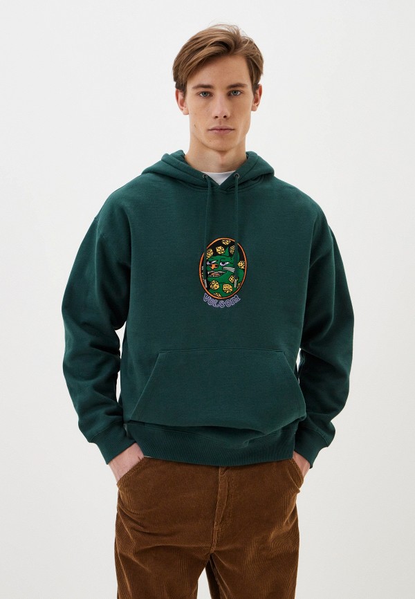 

Худи Volcom, Зеленый, Fa Nando Von Arb Po