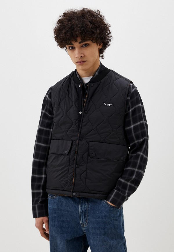 

Жилет утепленный Volcom, Разноцветный, Bowered Vest, reversible