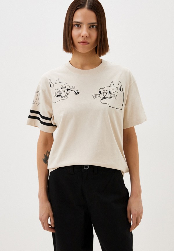 

Футболка Volcom, Бежевый