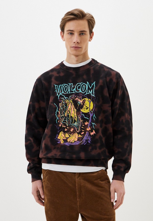 

Свитшот Volcom, Коричневый, Fa Max Sherman Crew